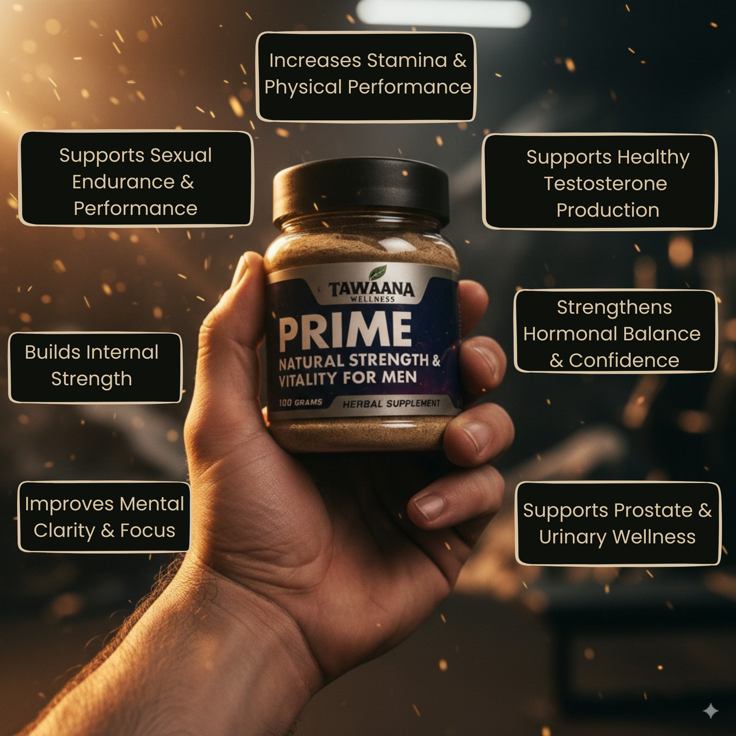 Tawaana PRIME – Herbal Power for Men’s Strength, Stamina & Vitality