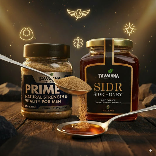 Tawaana Strength & Vitality Bundle - PRIME + SIDR Honey