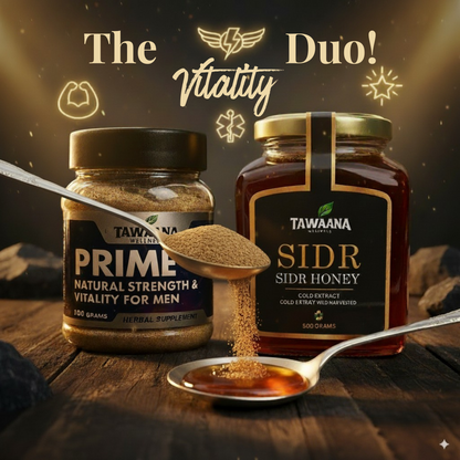 Tawaana Strength & Vitality Bundle - PRIME + SIDR Honey